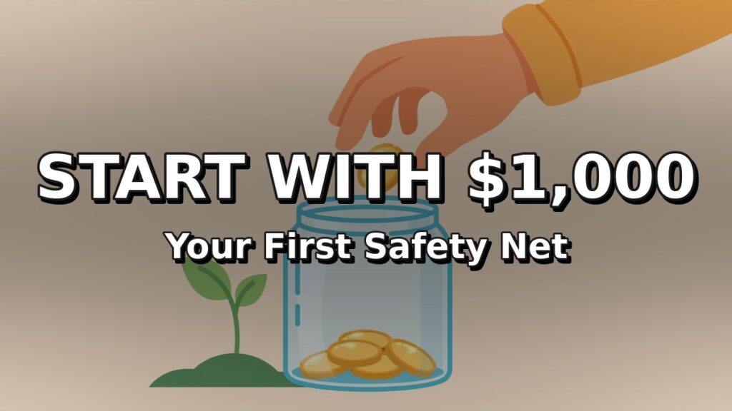 1000 dollar emergency fund starter