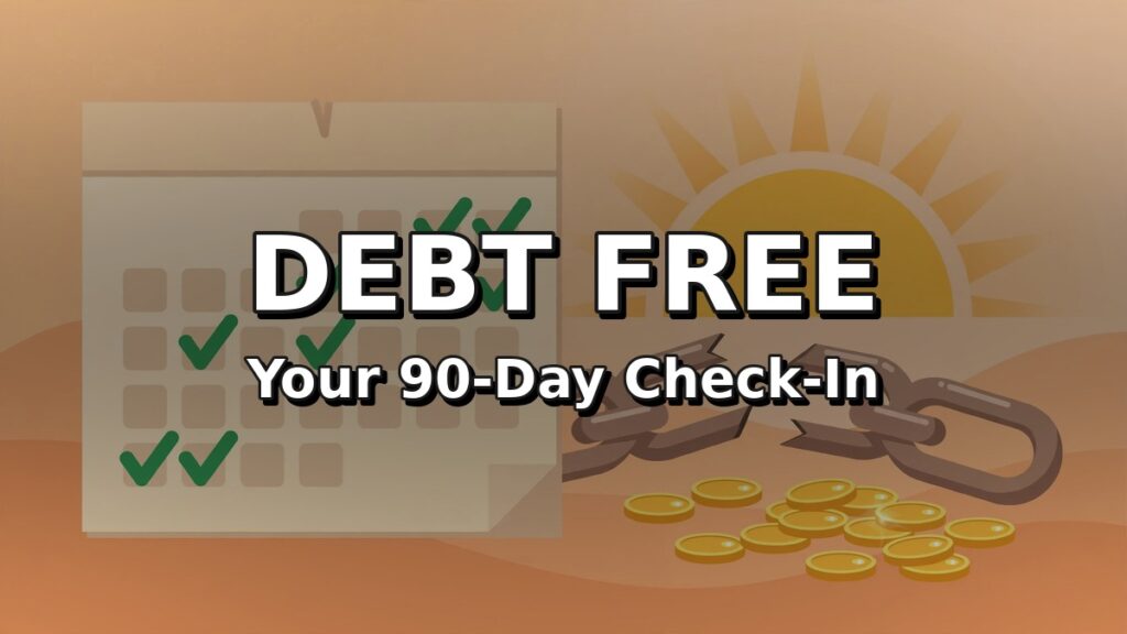 Debt free 90 day plan