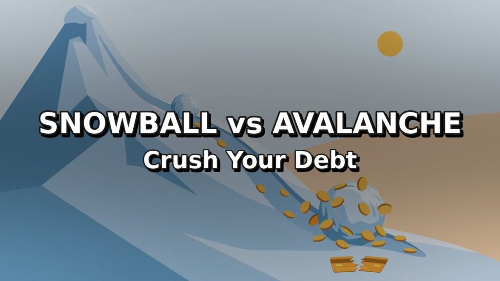 Debt snowball vs avalanche comparison
