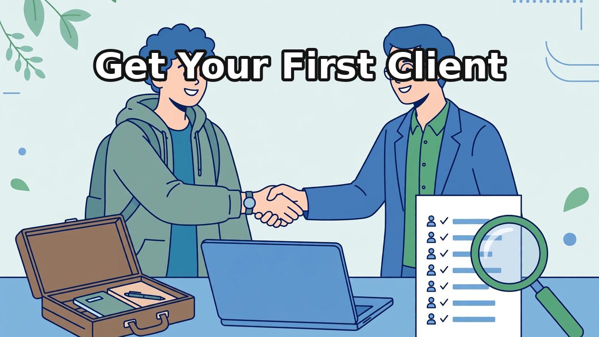 Find your first freelance clients as a beginner freelancer